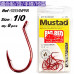 Mustad BIG RED  92554NPNR 1/0  /  92554NPNR 2